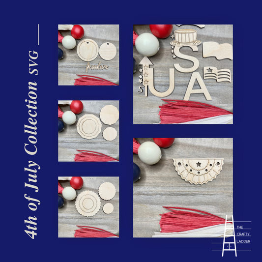 July 4th Collection for Apothecary Cabinet SVG Digital File