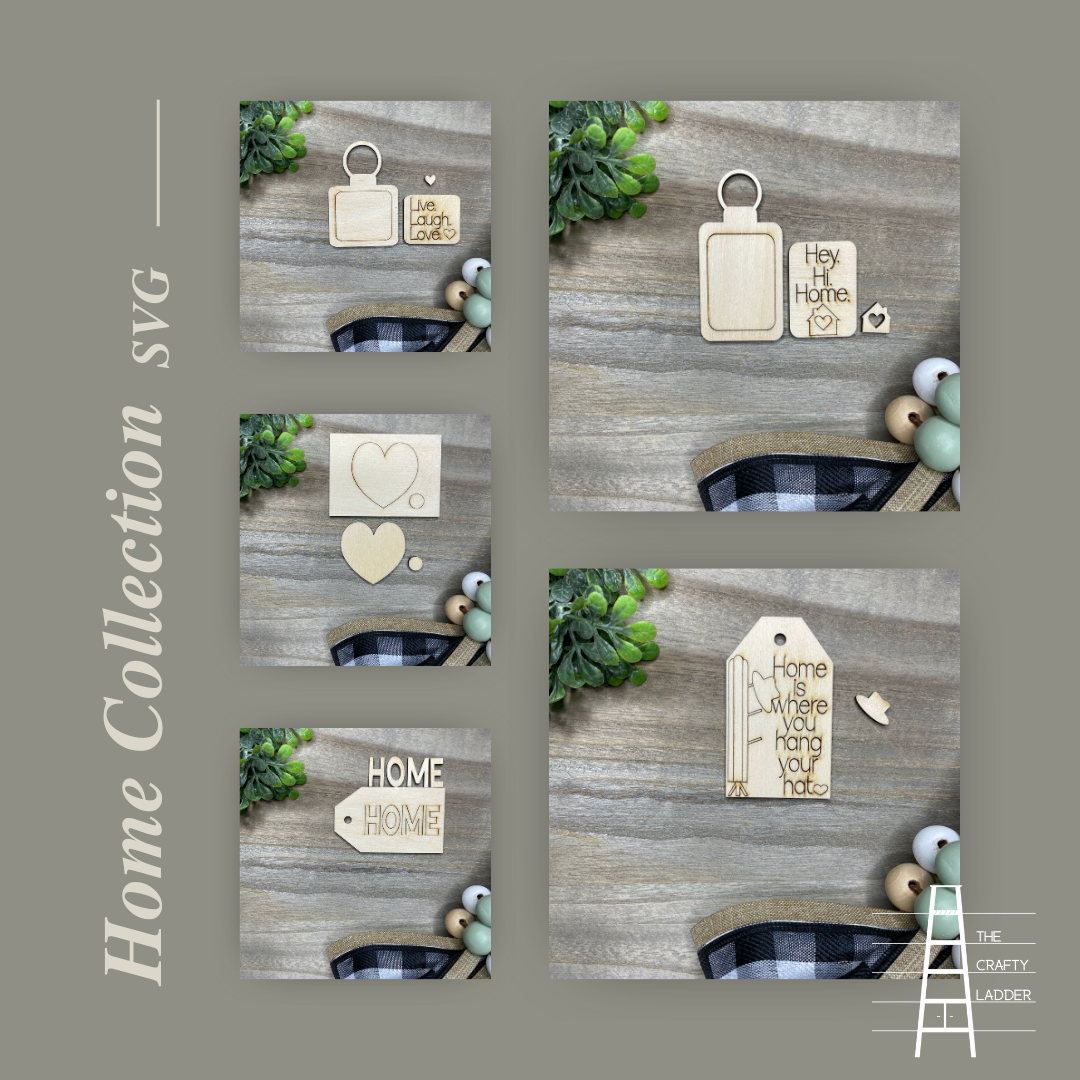 Home Collection for Apothecary Cabinet SVG Digital File