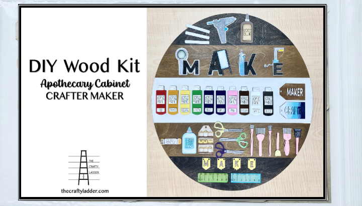 DIY KIT Crafter Maker Collection for Apothecary Cabinet