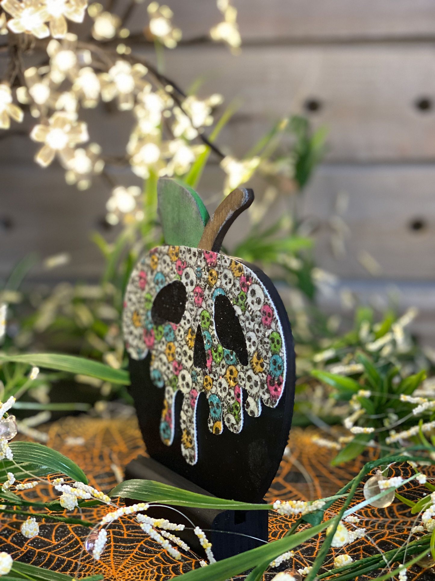 Skull Sparkle Poison Apple