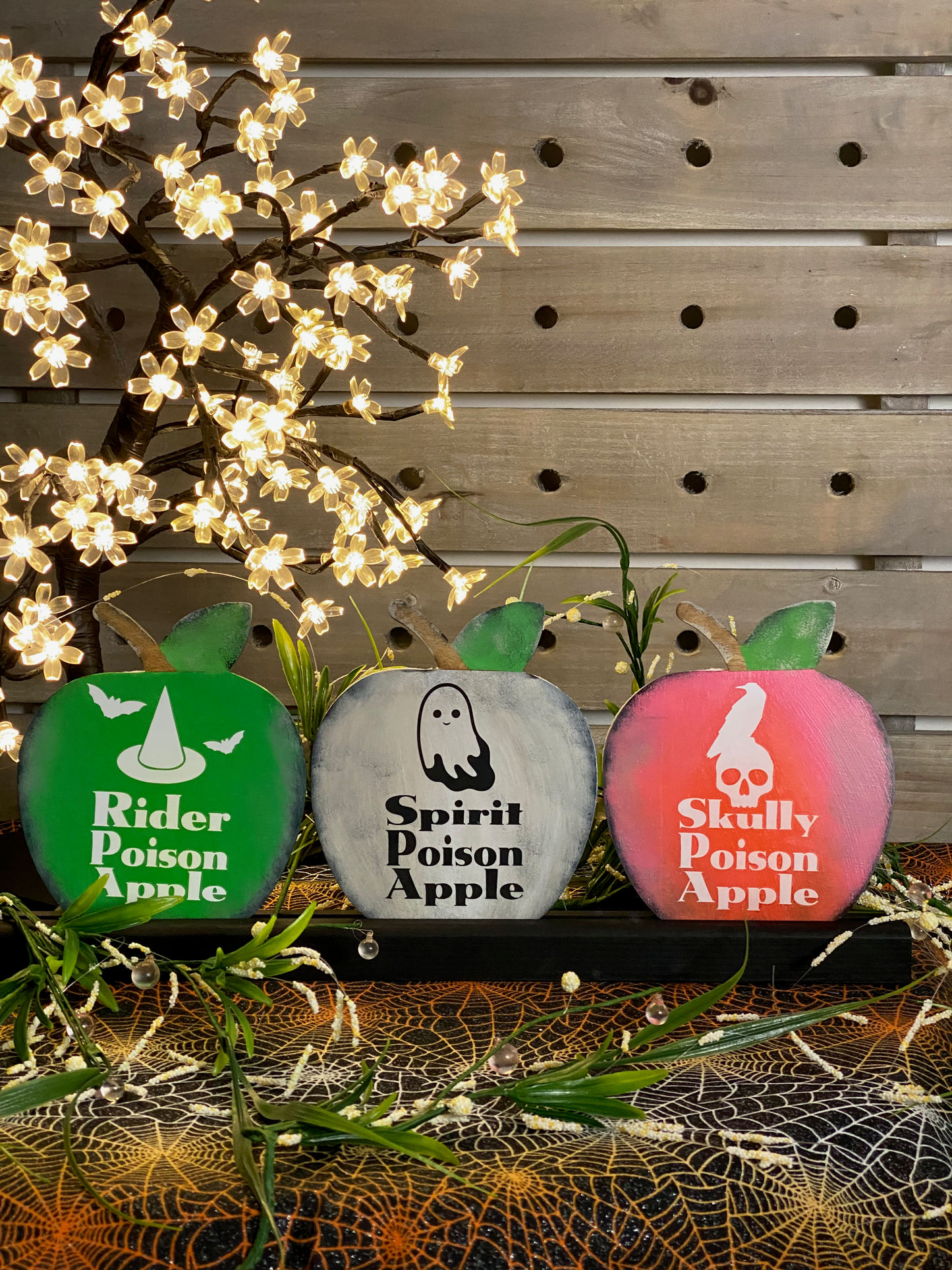 Skull Poison Apples Trio