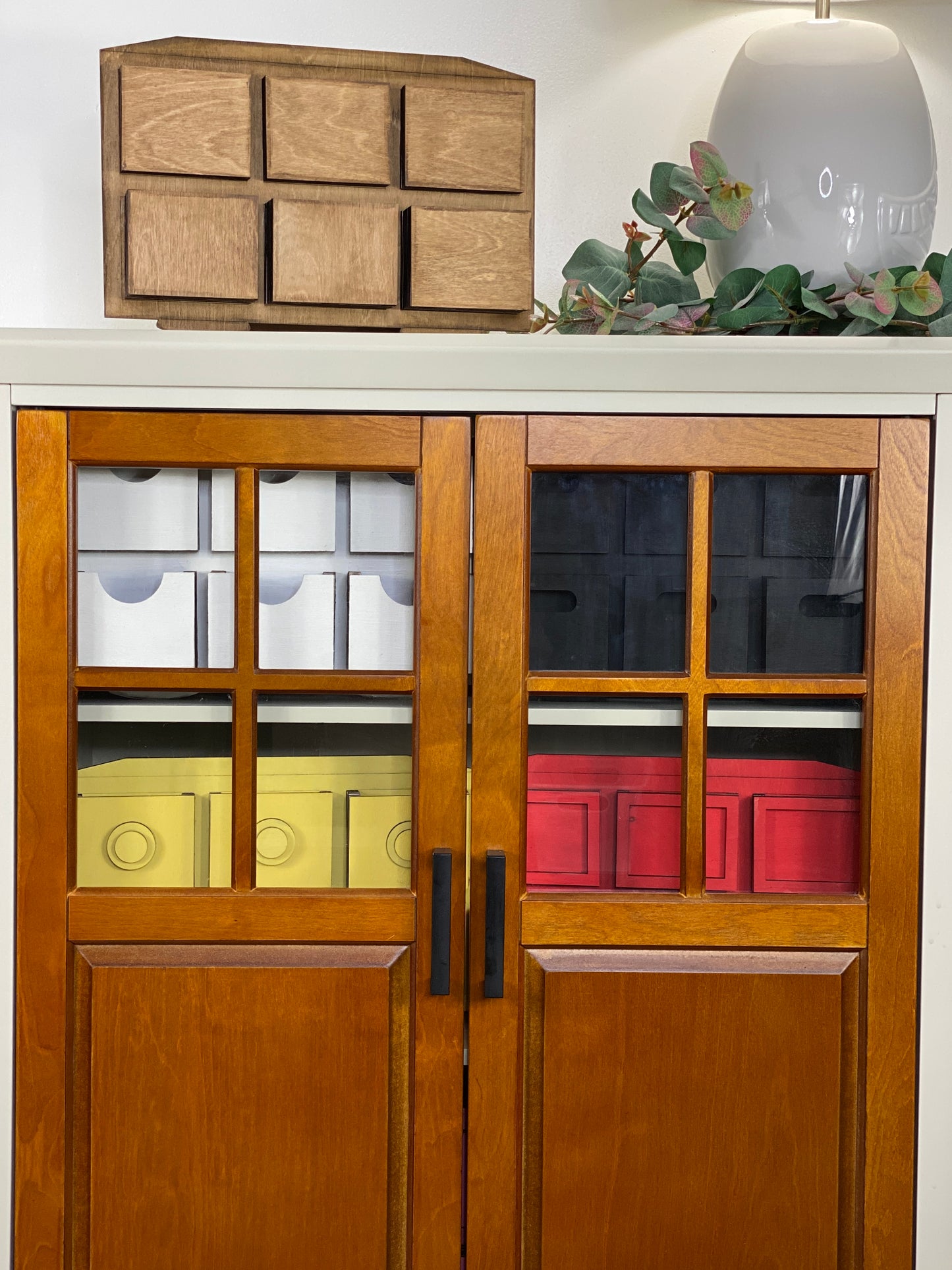 Apothecary Cabinet with Classic Drawers SVG Digital File