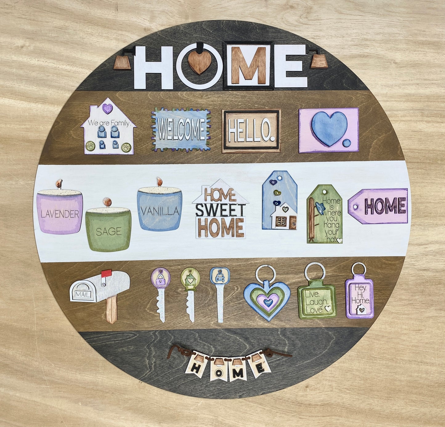 Home Collection for Apothecary Cabinet SVG Digital File