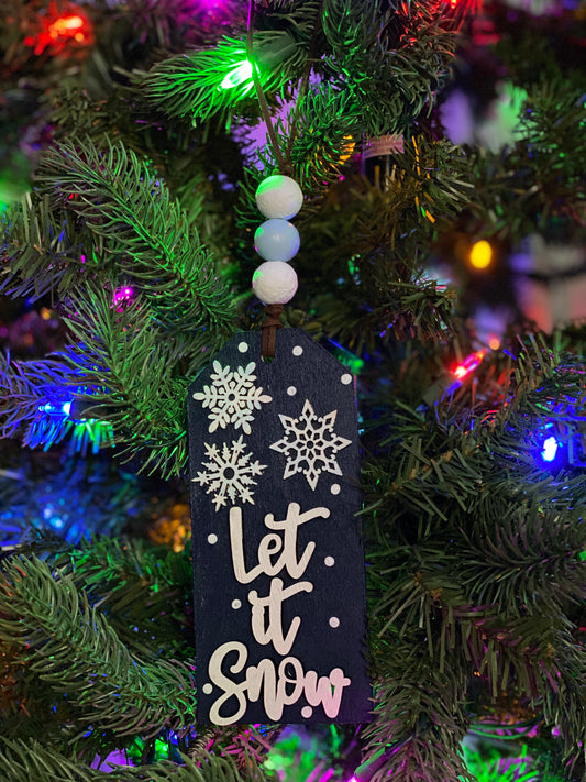 Let it Snow Ornament