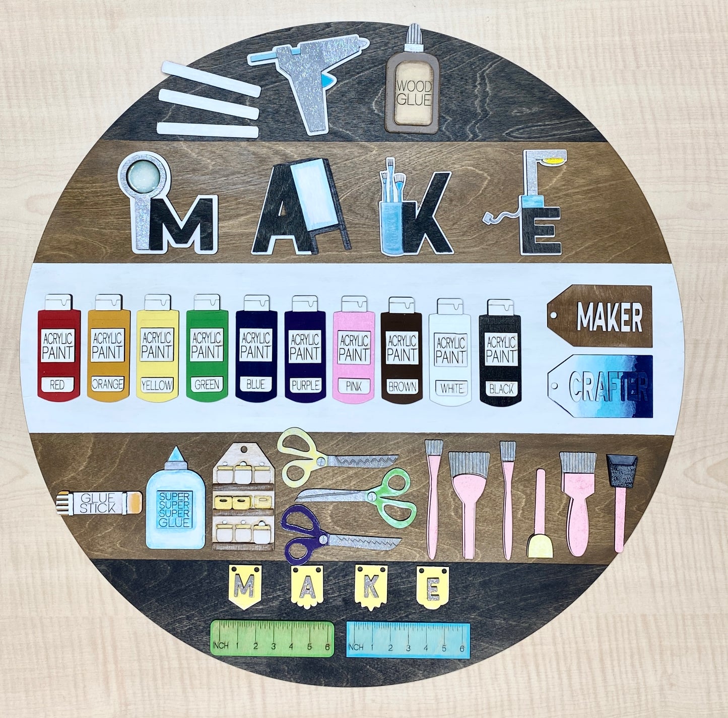 DIY KIT Crafter Maker Collection for Apothecary Cabinet