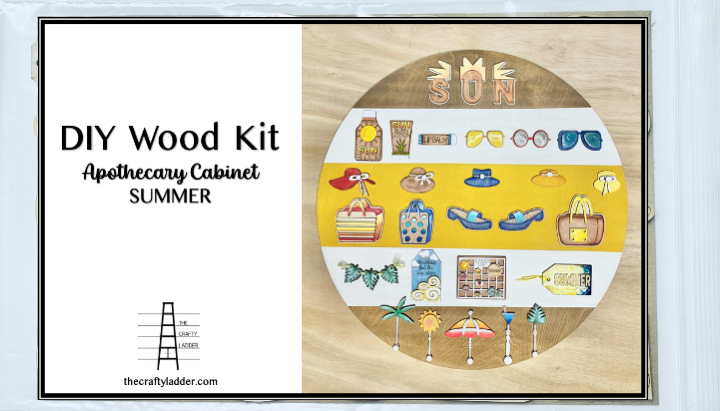 DIY KIT Summer Collection for Apothecary Cabinet